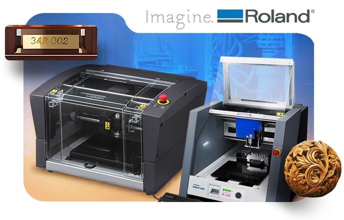 Desktop Engraving 3D Roland Desktop Engraving 3D Roland