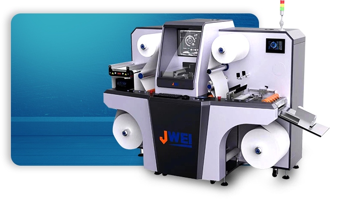 Mesin label finisher Jwei RSF-330