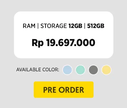 Harga Samsung Galaxy Z Flip6 RAM 12GB ROM 512GB hanya Rp 19.697.000