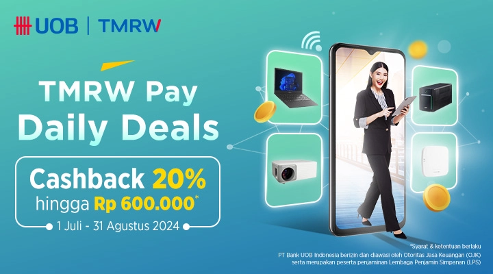 TMRW Pay Daily Deals