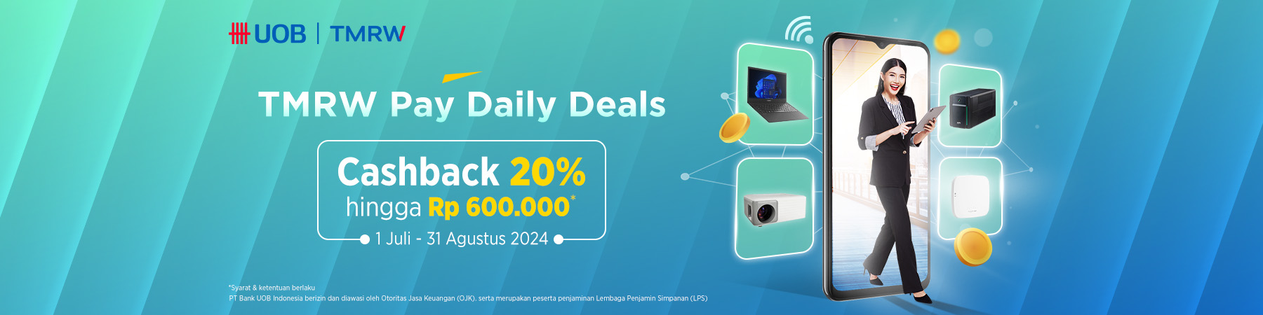 TMRW Pay Daily Deals