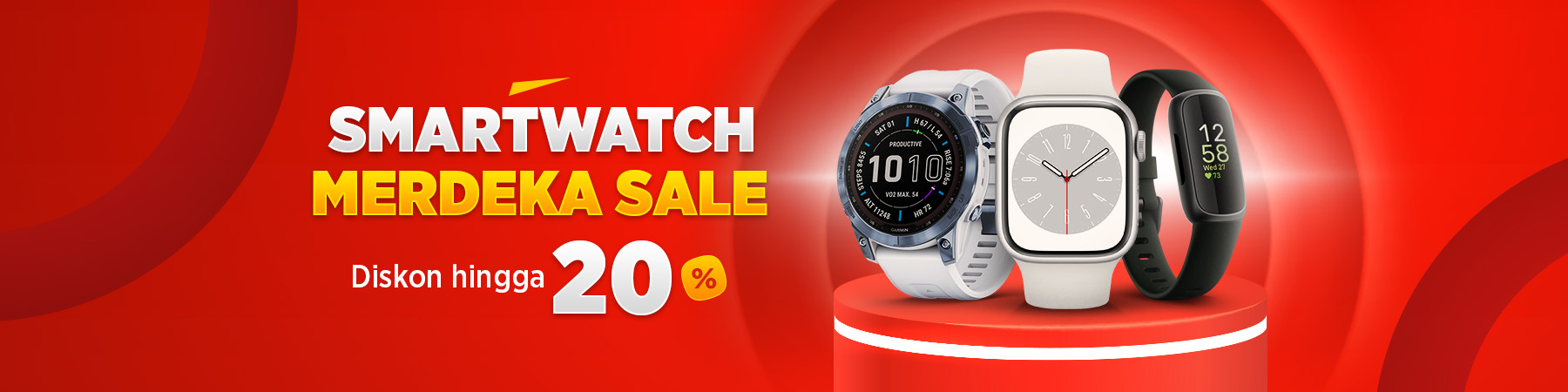 Smartwatch Merdeka Sale