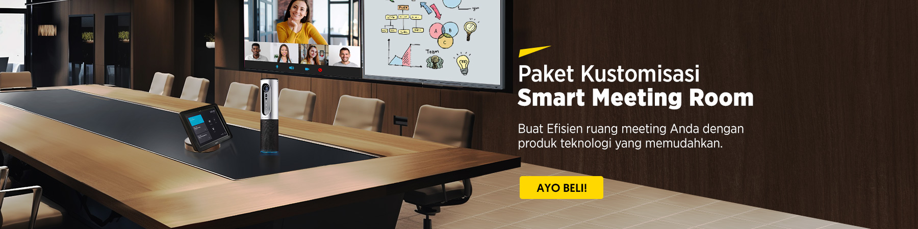 Paket Kustomisasi Smart Meeting Room