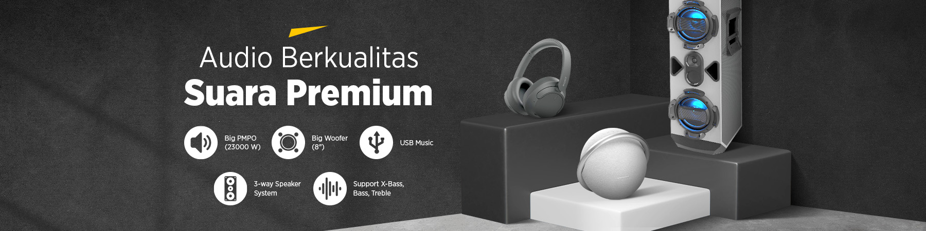 Audio Berkualitas Suara Premium