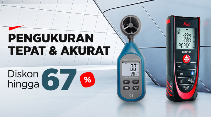 Pengukuran Tepat & Akurat 