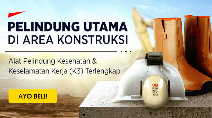 Pelindung Utama di Area Konstruksi