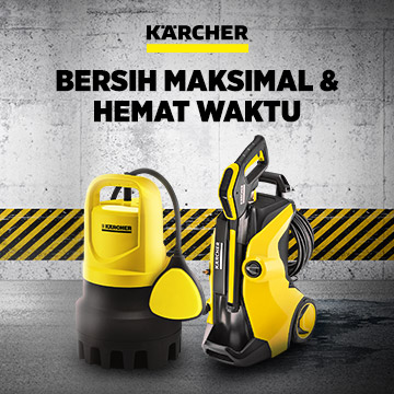 Karcher Bersih Maksimal & Hemat Waktu