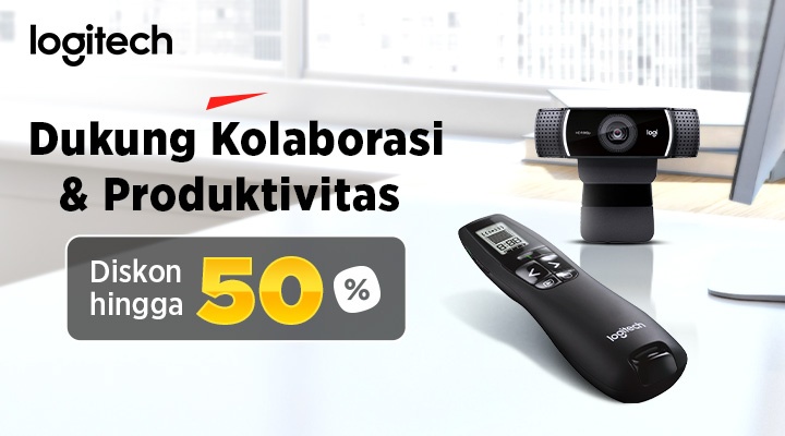 Logitech Dukung Kolaborasi & Produktivitas