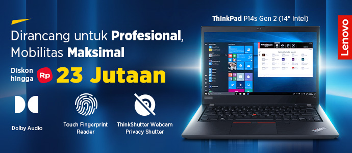 Lenovo Dirancang untuk Profesional Mobilitas Maksimal