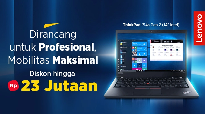 Lenovo Dirancang untuk Profesional Mobilita Maksimal