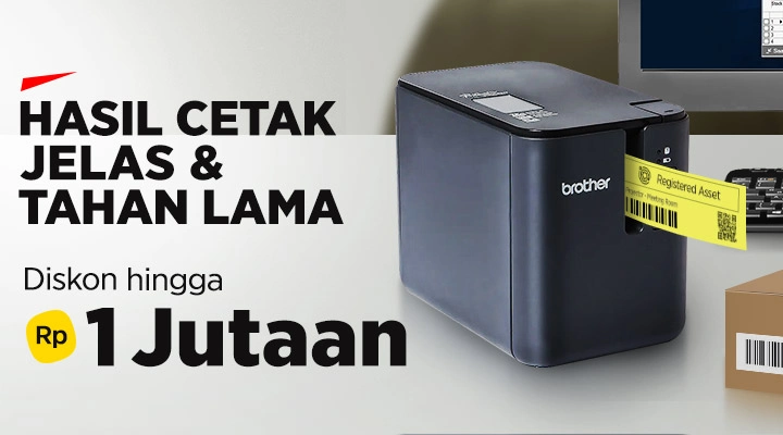 Hasil Cetak Jelas & Tahan Lama 
