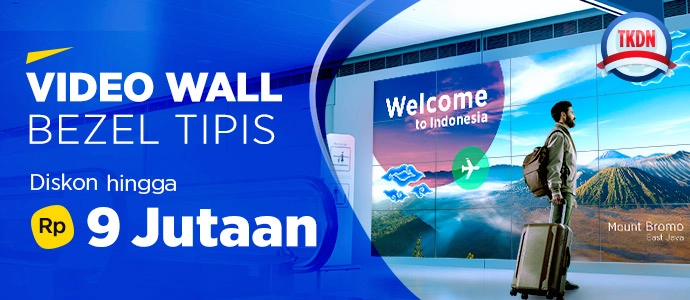 Video Wall Bezel Tipis 