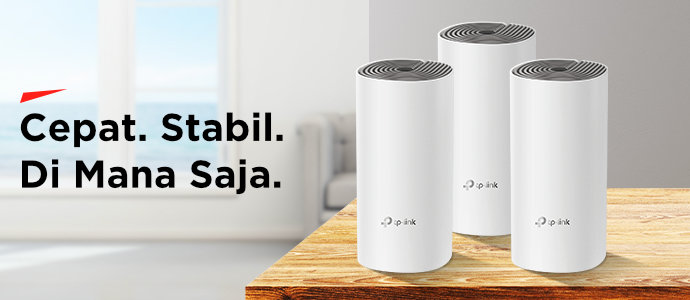 TPLink Cepat. Stabil. Di Mana Saja.