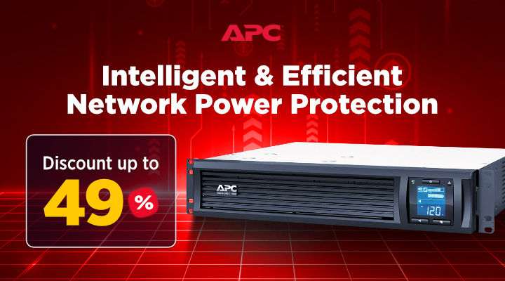APC Intelligent & Efficient Network Power Protection