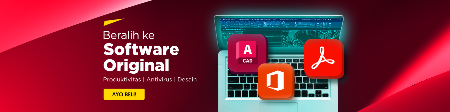 Beralih ke Software Original
