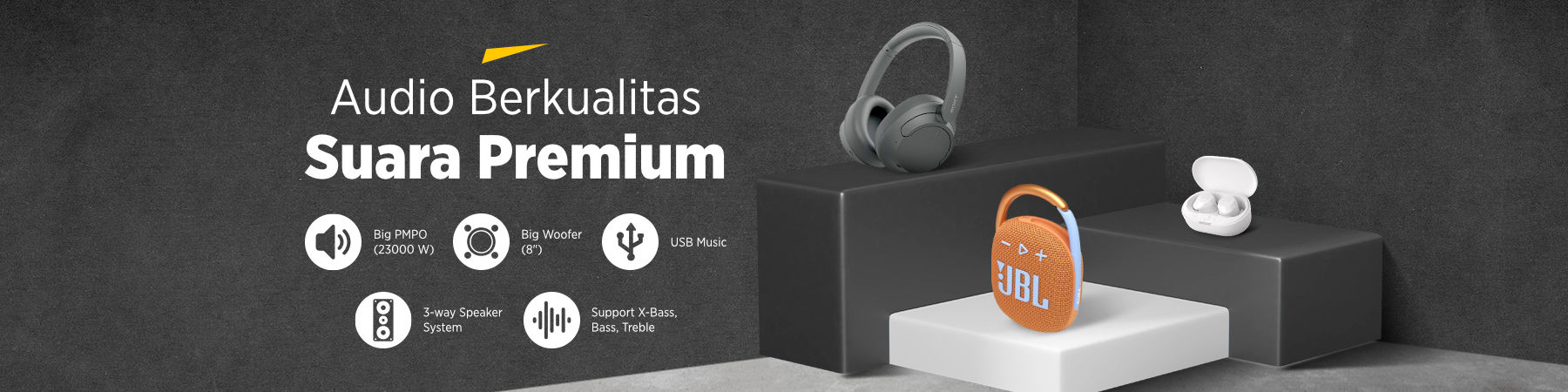 Audio Berkualitas Suara Premium
