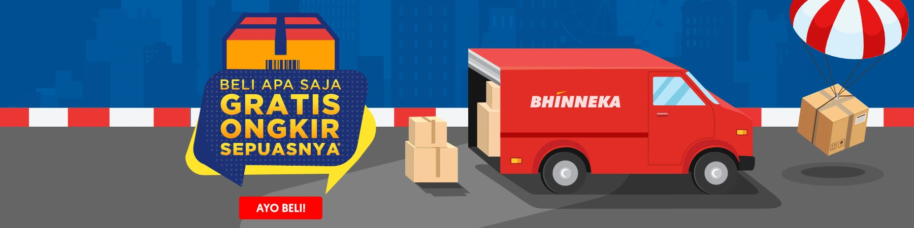 Beli Apa Saja Gratis Ongkir Sepuasnya