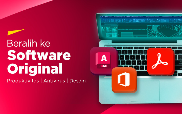 Beralih ke Software Original