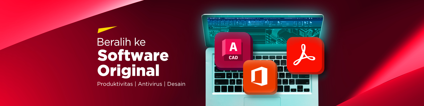 Beralih ke Software Original