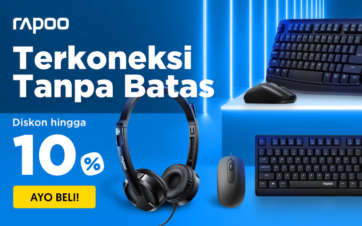 Rapoo Terkoneksi Tanpa Batas