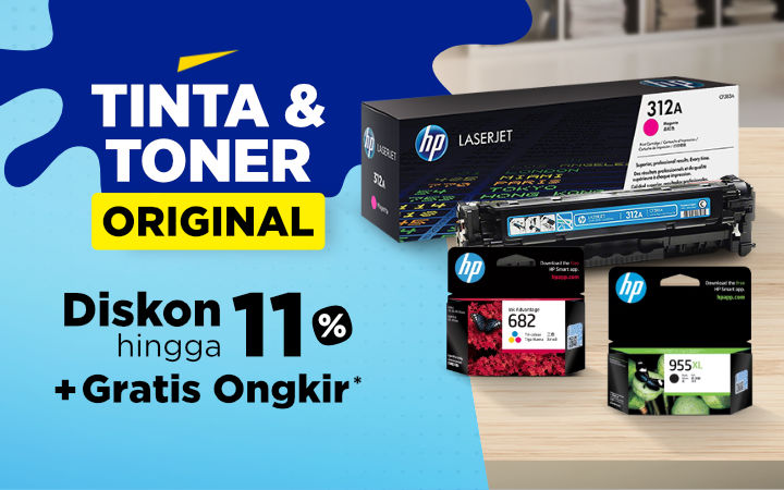 Tinta & Toner Original Gratis Ongkir
