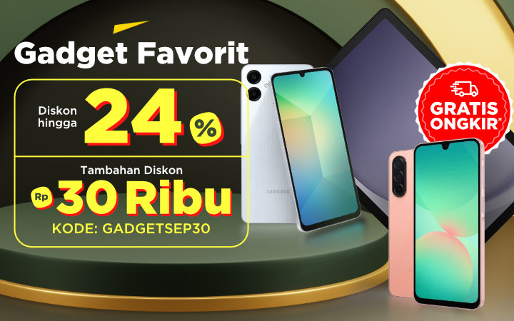 Gadget Favorit + Tambahan Diskon