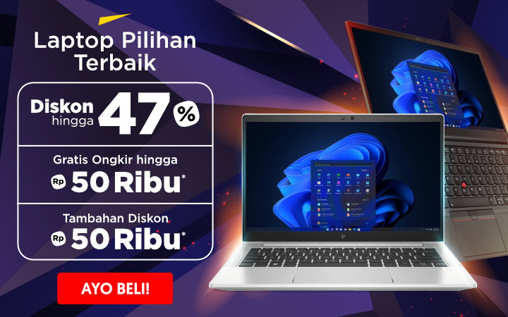 Laptop Pilihan Terbaik + Ecoupon