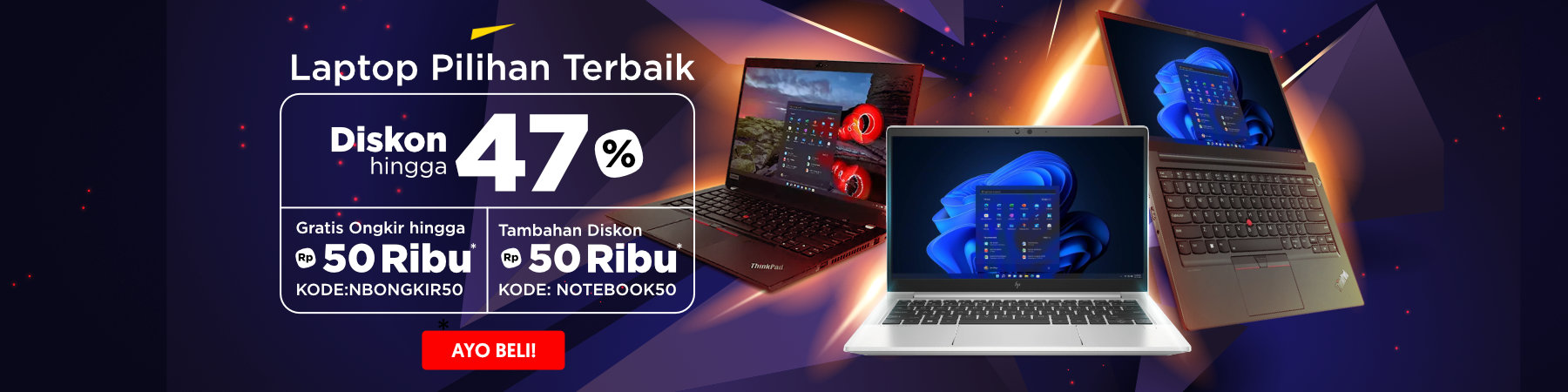 Laptop Pilihan Terbaik + Ecoupon