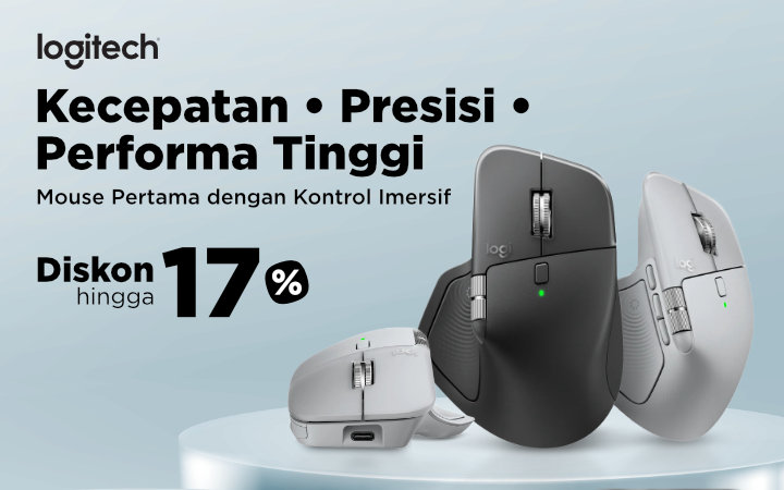 Logitech Kecepatan | Presisi | Performa Tinggi