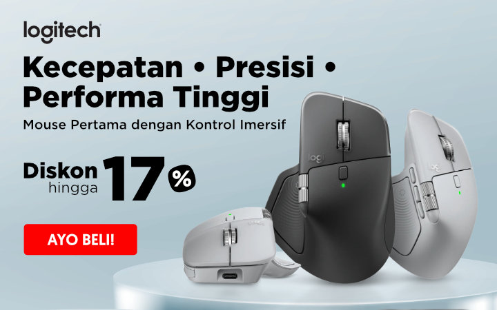 Logitech Kecepatan | Presisi | Performa Tinggi